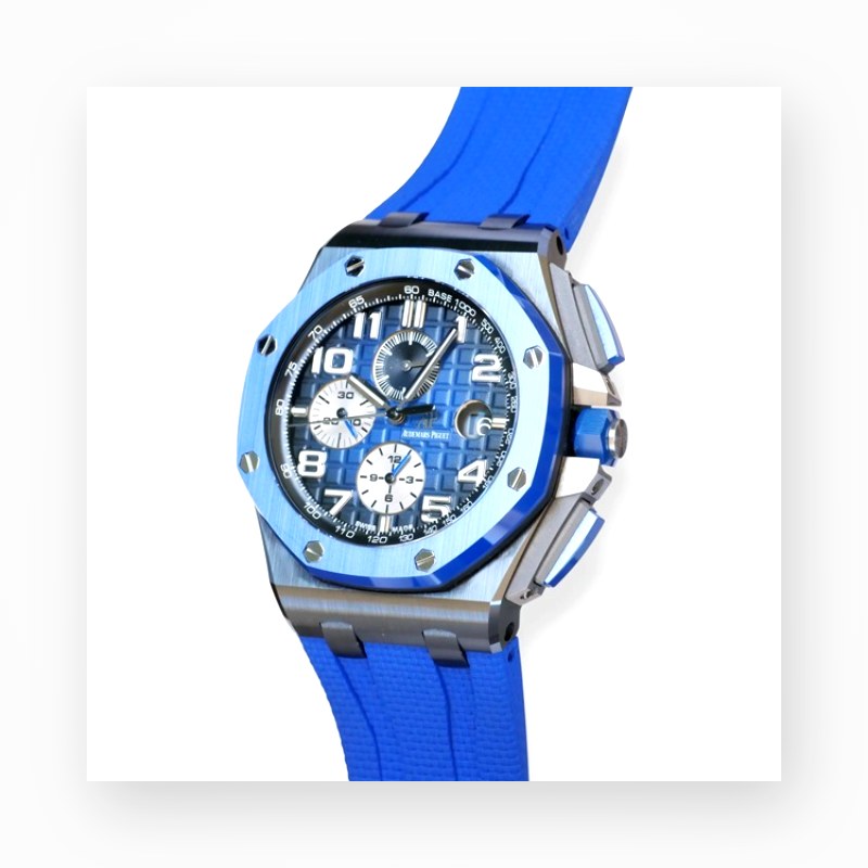 Audemars Piguet AP-01 ROYAL OAK OFFSHORE BLUE DIAL 