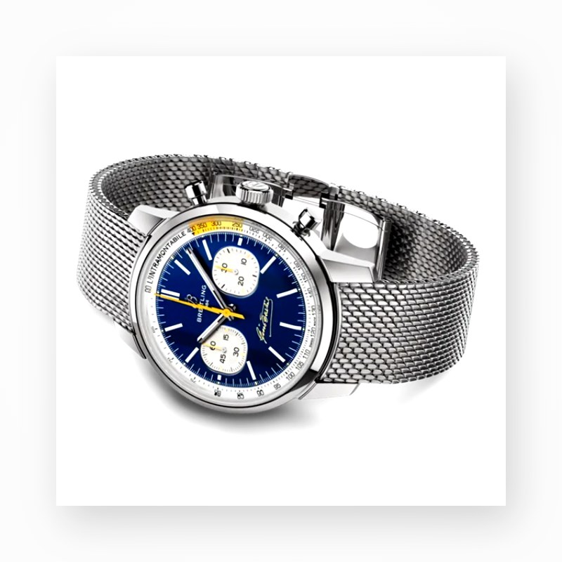 Breitling BR-19 Top Time Gino Bartali ângulo 4
