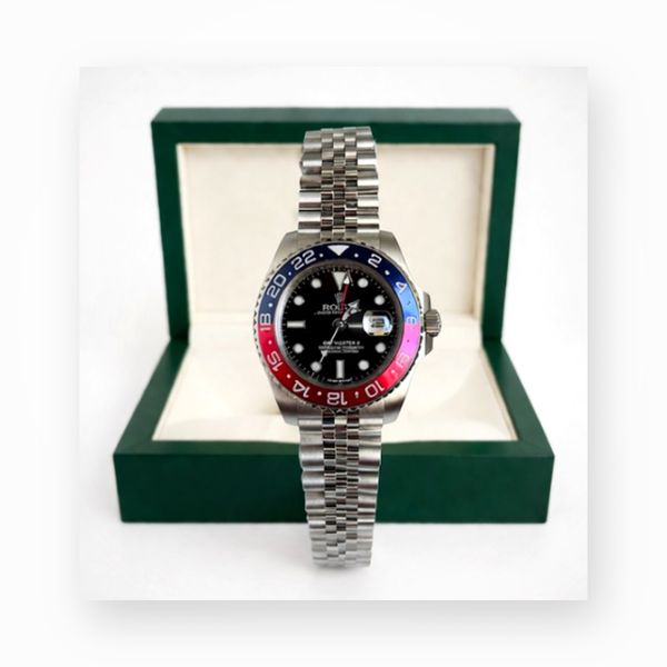 Rolex Rolex GMT-Master II Pepsi Premium com Caixa e Manual